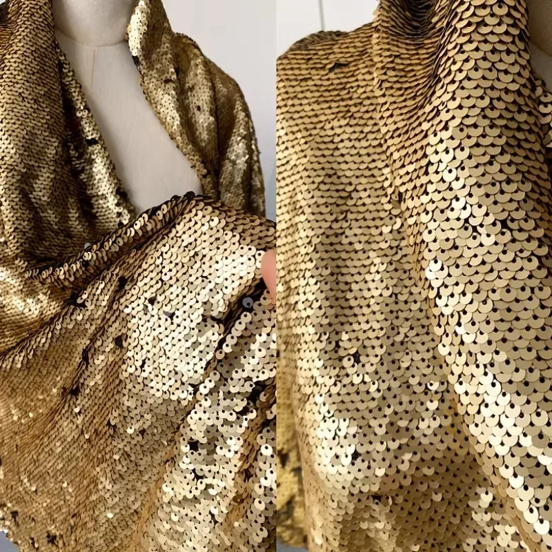 Crystal Mesh Fabric - Örgü Payet Kumaş Mat Elastik Köpüklü