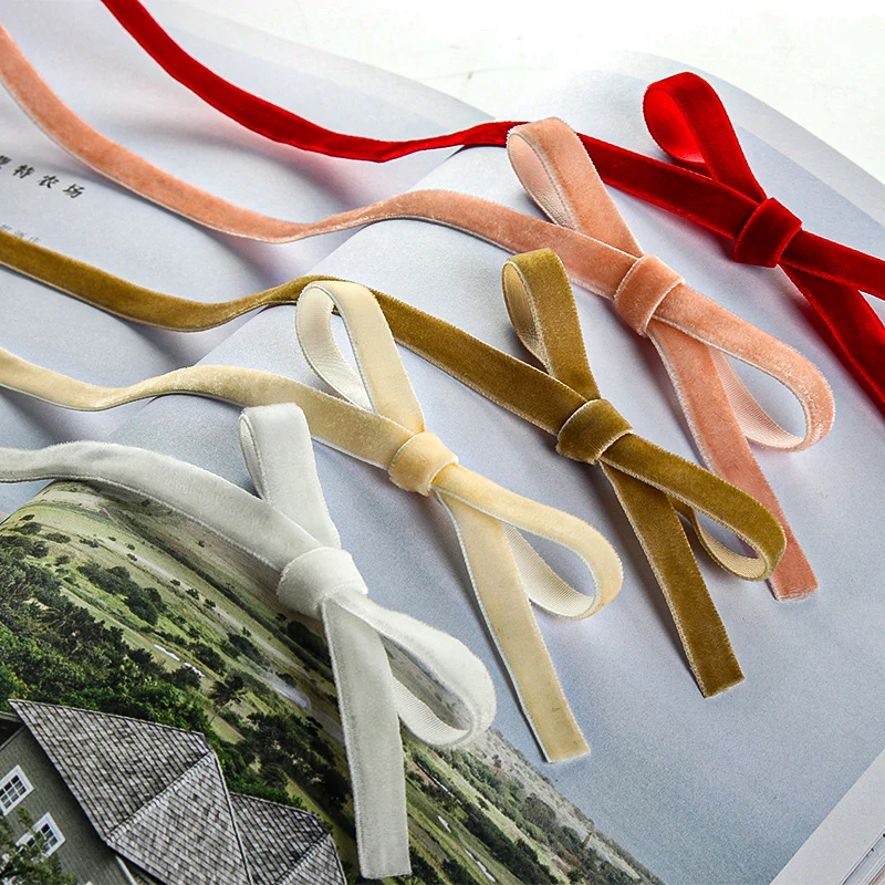 50 Yard/rulo Kadife Şerit Çiçe - Velvet Ribbon Roll incelemesi ve fiyatı
