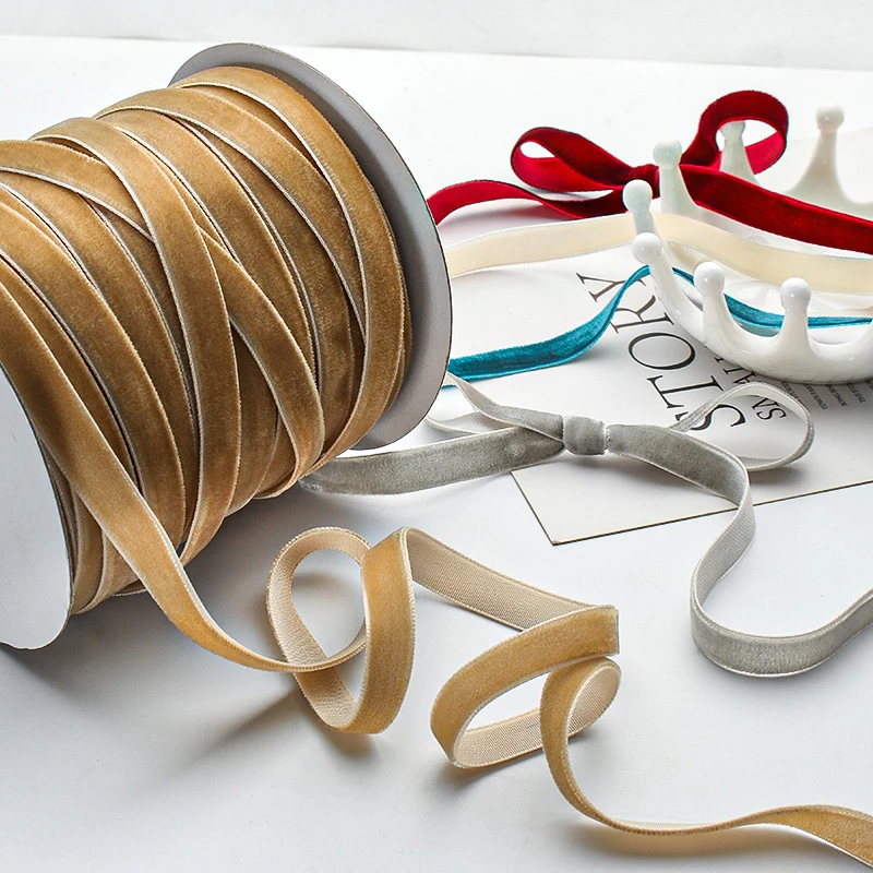 50 Yard/rulo Kadife Şerit Çiçe - Velvet Ribbon Roll incelemesi ve fiyatı