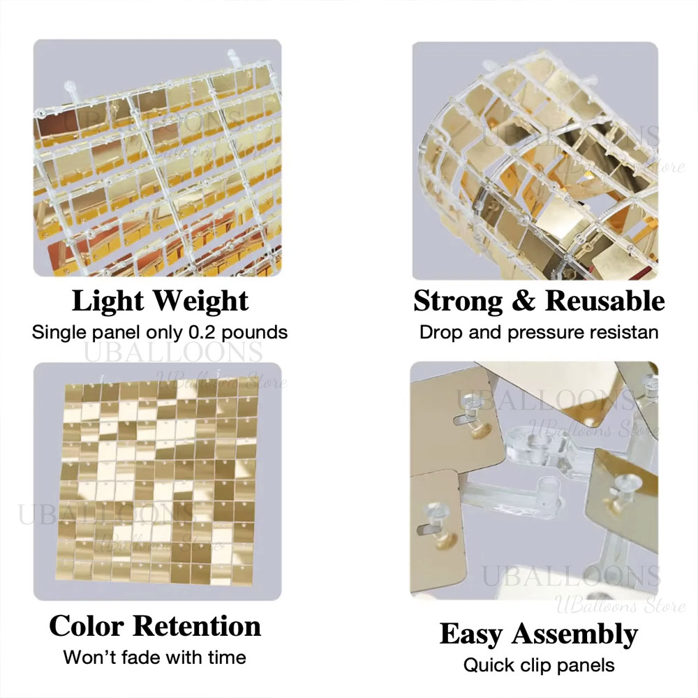 Mat Bej Altın Simli Pullu Pane - Sequin Fabric Panel incelemesi ve fiyatı