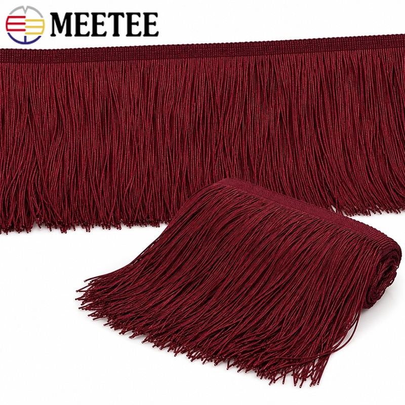 5/10Yards 10-30cm kırmızı püsk - Fringe Ribbon Sewing incelemesi ve fiyatı