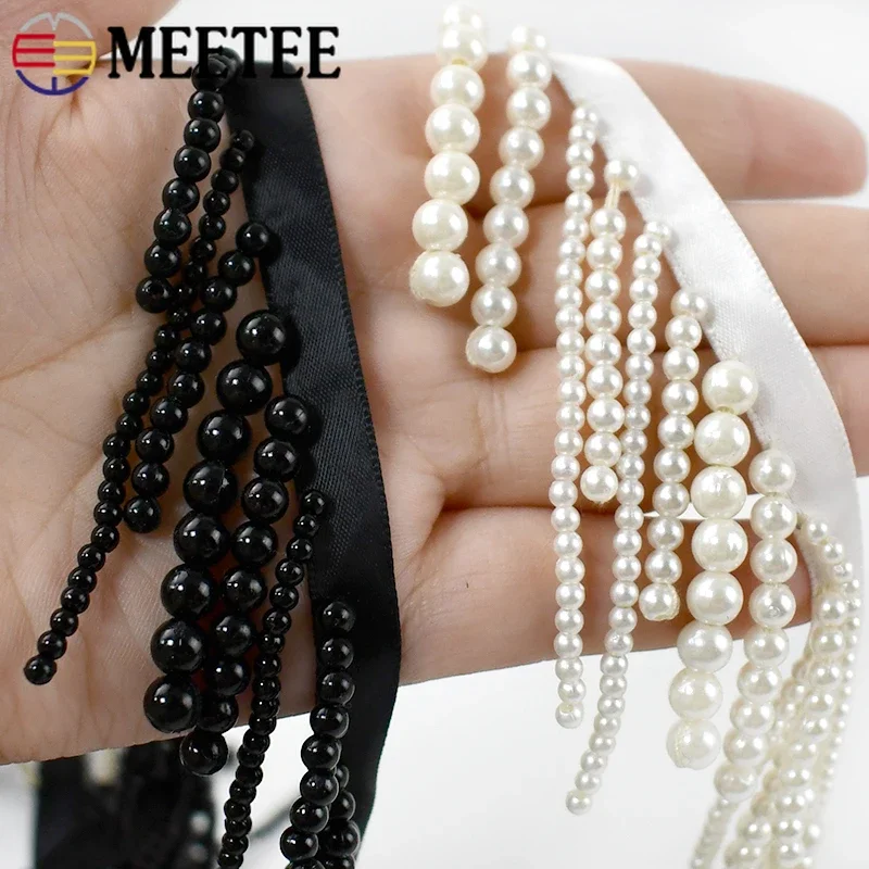 1/2 metre Inci Boncuklu Püskül - Beaded Trim Fringe incelemesi ve fiyatı