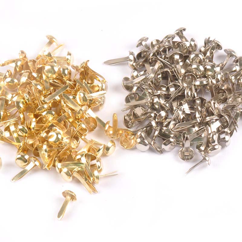 100 Adet Mix Yuvarlak Brads Gü - Embellishments For Scrapbooking incelemesi ve fiyatı