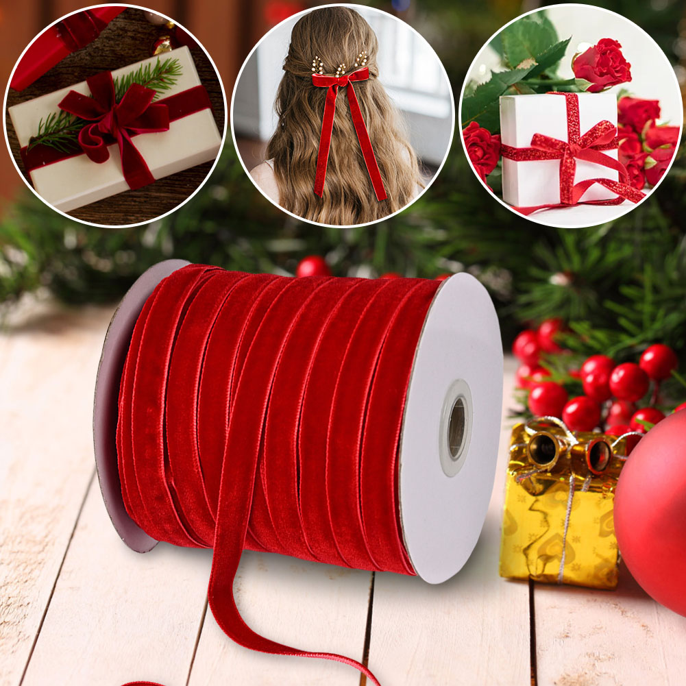 Kadife kurdele dekoratif şerit - Velvet Ribbon Roll incelemesi ve fiyatı